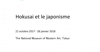 Exposition « Hokusai et le japonisme »